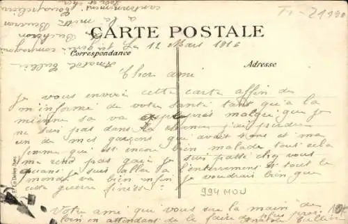 Ak La Ferté Saint Aubin Loiret, Grande Rue