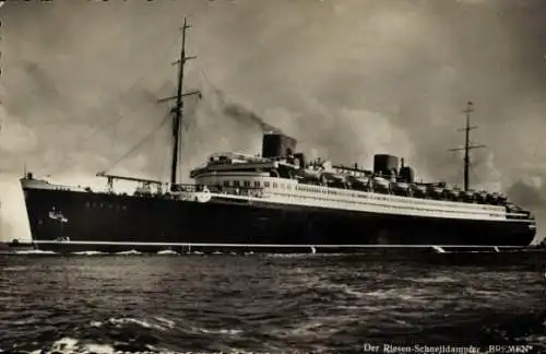 Ak Dampfer Bremen, Norddeutscher Lloyd Bremen NDL