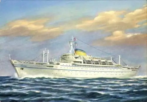 Ak Dampfer Victoria, Lloyd Triestino