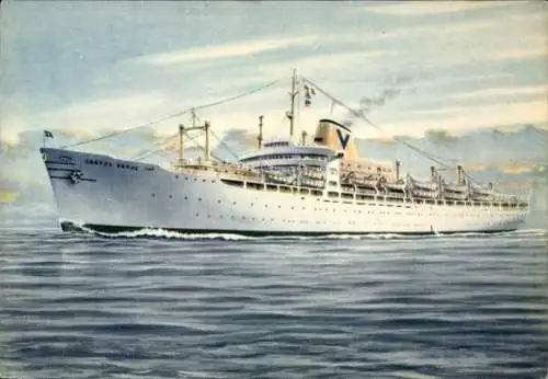 Ak Dampfer Castel Verde, SITMAR