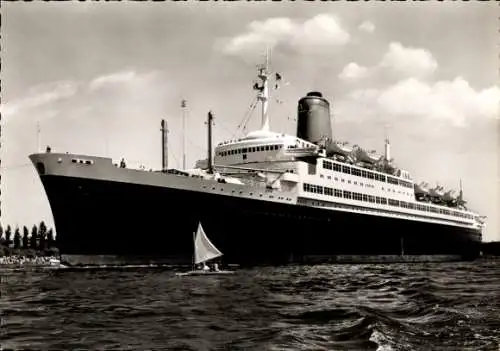 Ak Norddeutscher Lloyd Bremen, Dampfer, Passagierschiff T.S. Bremen des Norddeutschen Lloyd