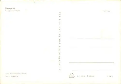 Ak Eberswalde in der Mark,  Am Nonnenfließ