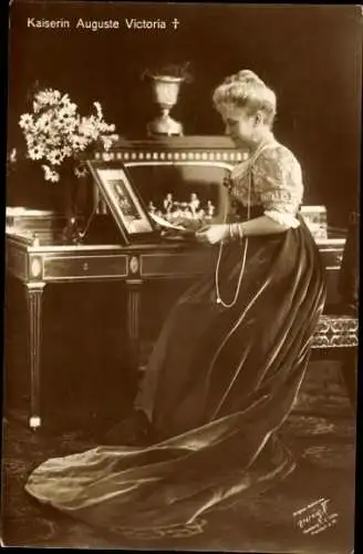 Ak Kaiserin Auguste Viktoria, Portrait