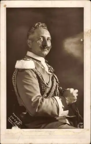 Ak Kaiser Wilhelm II., Portrait in Uniform