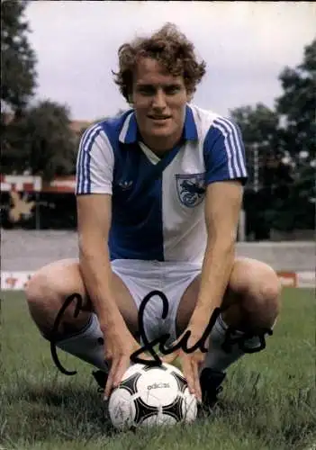 Ak Fußballspieler Claudio Sulser, Grasshopper Club, Autogramm