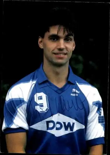 Ak Handballspieler Rüdiger Traub, Autogramm