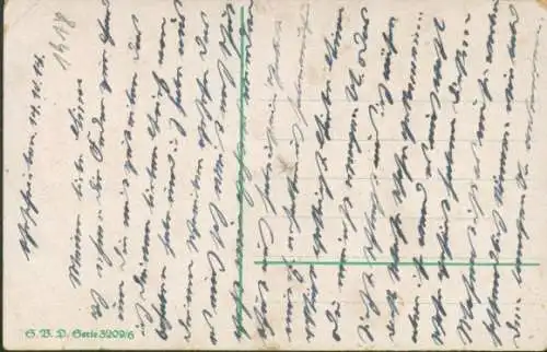 Glitzer Ak Blühende Rosen