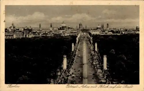 Ak Berlin Tiergarten, Ostwest Achse