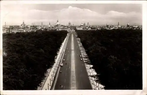 Ak Berlin Tiergarten, Ost-West-Achse