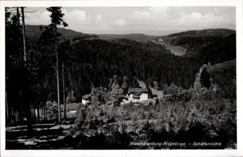 Ak Waldbärenburg Bärenburg Altenberg im Erzgebirge, Schäfermühle