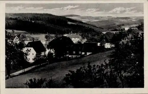 Foto Ak Falkenhain Altenberg im Erzgebirge, Panorama, Naundorfer Höhen
