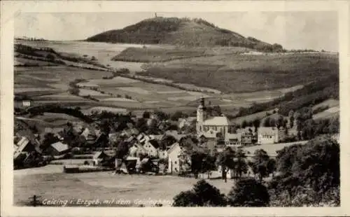 Ak Geising im Erzgebirge, Panorama, Geisingberg