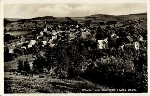 Ak Lauenstein Altenberg im Erzgebirge, Gesamtansicht