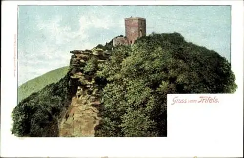 Ak Annweiler am Trifels Pfalz, Burg
