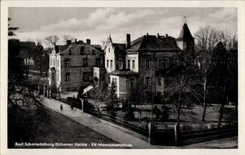 Ak Bad Schmiedeberg (Bezirk Halle) Dübener Heide, SV-Moorsanatorium,  Dübener Heide