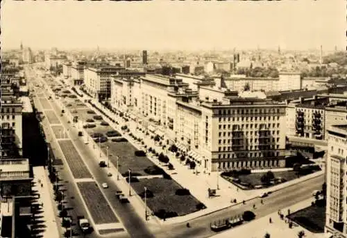 Ak Berlin Friedrichshain, Stalinallee