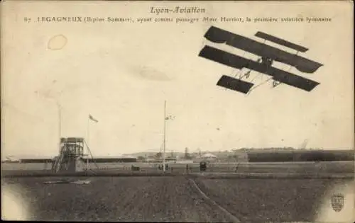 CPA Lyon-Aviation, Biplan Sommer, Legagneux