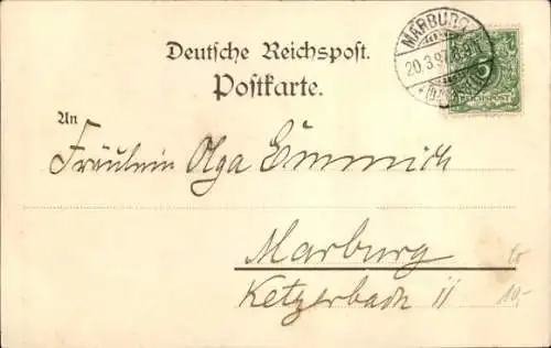 Ak Kaiser Wilhelm I., Portrait, Erinnerung an den hundertjährigen Geburtstag