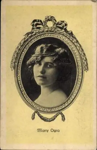 Ak Kabarett-Künstlerin Mary Ogra