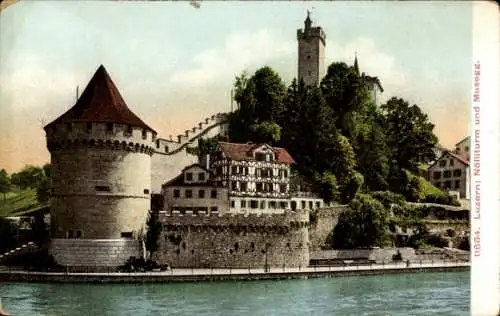 Ak Luzern, Nölliturm und Musegg