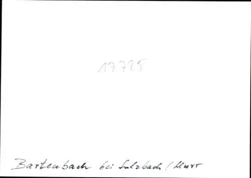 Ak Bartenbach Sulzbach an der Murr, Schwarz-weiß Luftbild von Bartenbach bei Sulzbach (Murr)