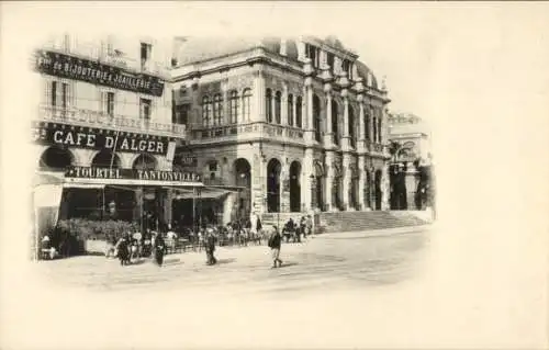 CPA Alger Alger Algérie, Café d'Alger