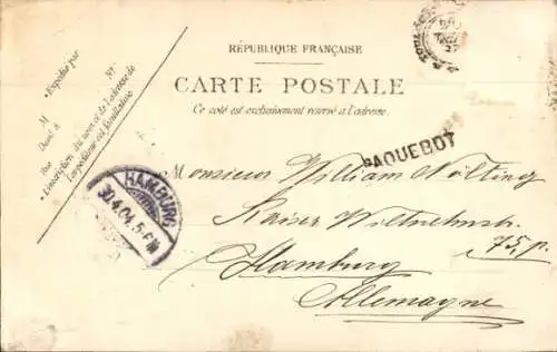 Ak Algier Alger Algerien, Rue Randon