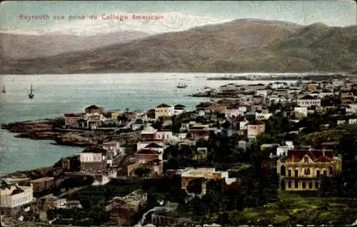 PC Beirut Beyrouth Lebanon, Vue prise du College Americain