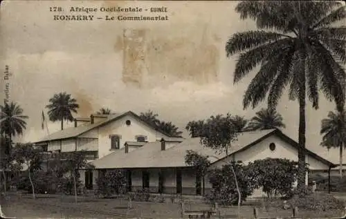 CPA Conakry Guinée, Commissariat