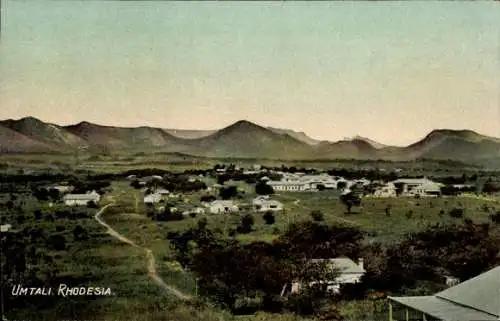 Ak Mutare Umtali Simbabwe, Gesamtansicht