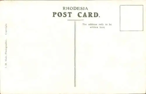 Ak Mutare Umtali Simbabwe, Gesamtansicht