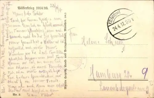 Ak Montcornet Aisne, Straße, Häuser