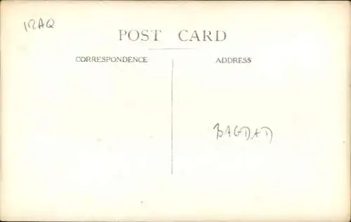 Foto Ak Bagdad Irak, Moschee