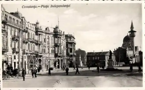 Ak Constanța Konstanza Rumänien, Piața Independenței
