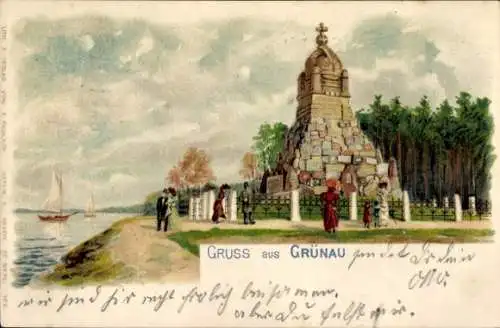 Litho Berlin Köpenick Grünau, Sportdenkmal