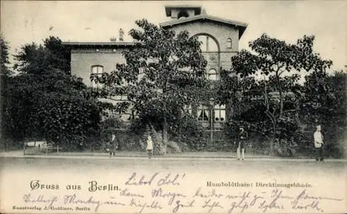 Ak Berlin Wedding Gesundbrunnen, Humboldthain, Direktionsgebäude