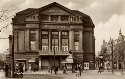 Ak Magdeburg an der Elbe, Zentraltheater