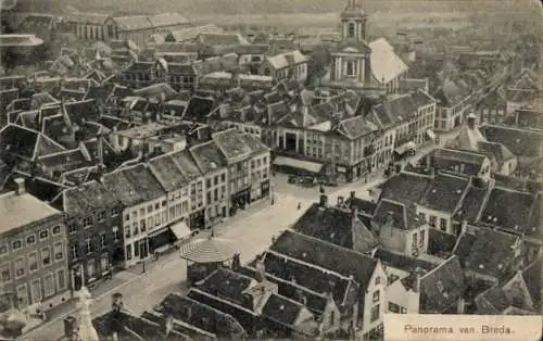 Ak Breda Nordbrabant Niederlande, Panorama