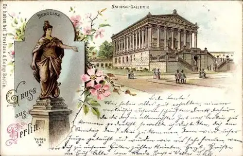Litho Berlin Mitte, National-Galerie, Berolina