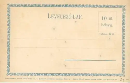 Litho Zwei Engel, Blumen