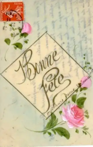 Ak Bonne Fete, Rosen