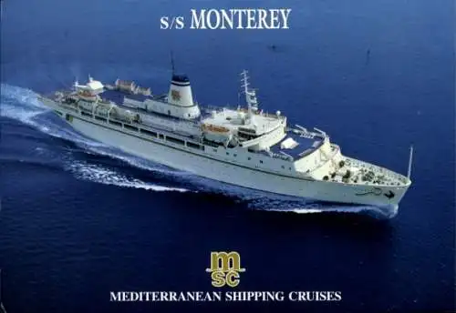 Ak Schiff SS Monterey, Passagierschiff