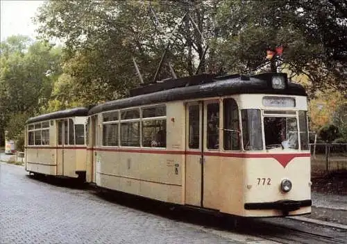 Foto Straßenbahn, Gotha-Triebwagen Typ T2D