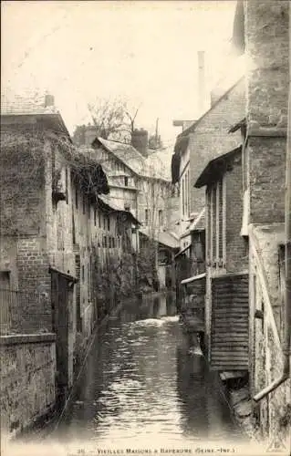 Ak Bapeaume les Rouen Canteleu Seine Maritime, Vieilles Maisons