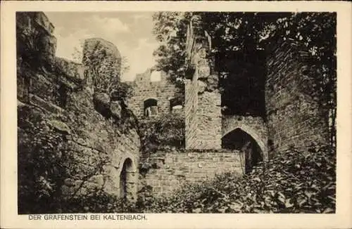 Ak Kaltenbach Hinterweidenthal in der Pfalz, Gräfenstein