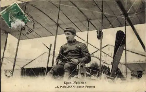 Ak Lyon Aviation, Paulhan, Farman Doppeldecker
