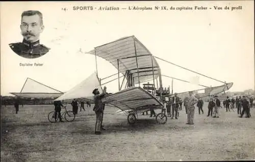 CPA Aviation, Aeroplane No. IX, Capitaine Ferber