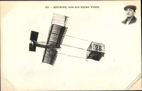 CPA Aviation, Rougier, Biplan Voisin