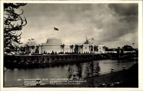 Ak Antwerpen Flandern, Weltausstellung 1930, Le Pavillon Britannique