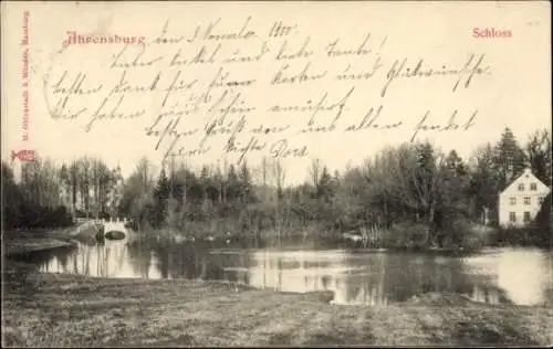 Ak Ahrensburg in Holstein, Schloss